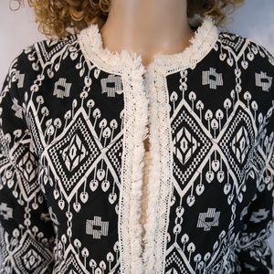 NWT Tribal Atmosphere Open Blazer